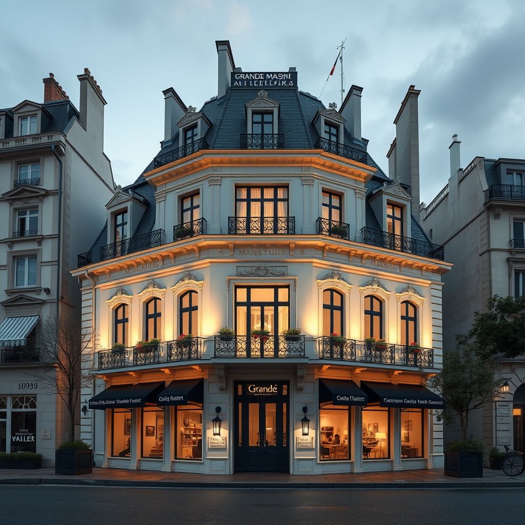 นวัตกรรมที่ใช้ในการก่อสร้าง Grande Maison Paris